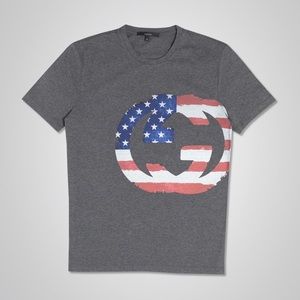 LIMITED EDITION Gucci USA Flag Shirt